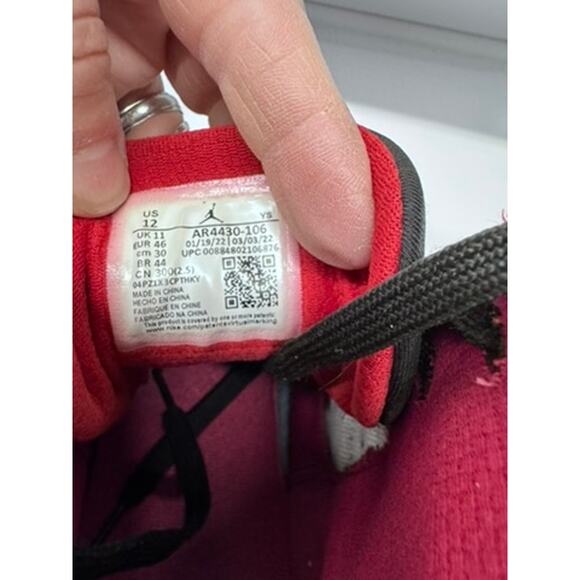 "NIKE AIR JORDAN" Men's AR-4430-106, SZ 12, Scuffs See Pics PLZ, Lift Off - Picture 14 of 16